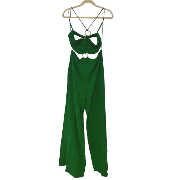 NWT Rumer Amoura Jumpsuit In Green Size XL - Picture 4 of 10